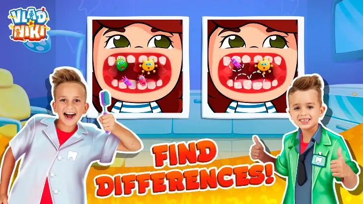 Vlad and Niki: Kids Dentist screenshot 5