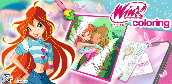 Winx Club: Color by Number — Android game banner