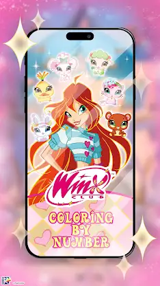 Winx Club: Color by Number screenshot 1