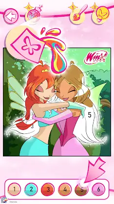 Winx Club: Color by Number screenshot 6