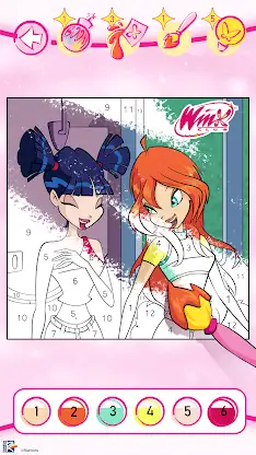 Winx Club: Color by Number screenshot 4