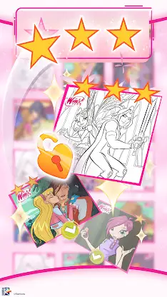 Winx Club: Color by Number screenshot 8