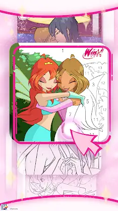 Winx Club: Color by Number screenshot 2
