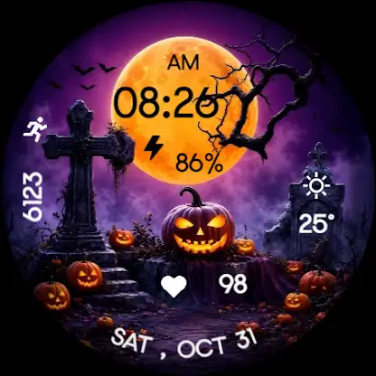 Pumpkin 3D Haunted Moon screenshot 2