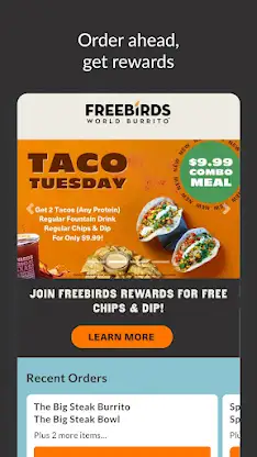 Freebirds World Burrito screenshot 1