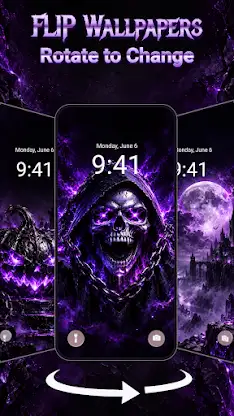 Purple Halloween Super Theme screenshot 7