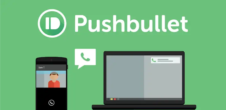 Pushbullet: SMS on PC and more — Android app banner