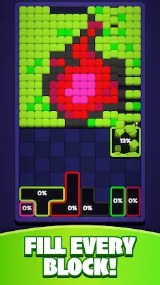 Block Fill 3D: Color Puzzle screenshot 3