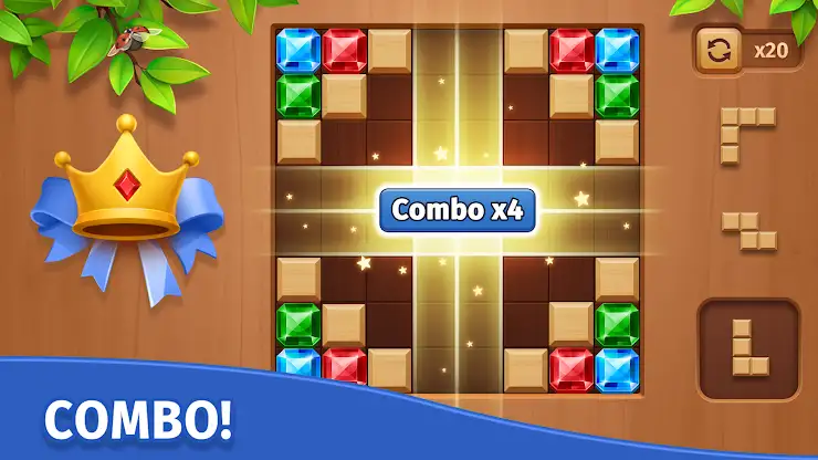 Cube Block - Woody Puzzle Game screenshot 3