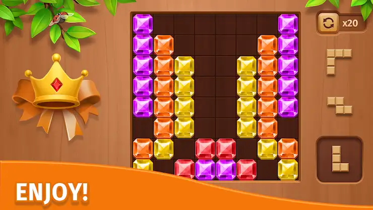 Cube Block - Woody Puzzle Game screenshot 4