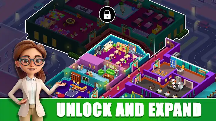 Idle Daycare Tycoon - Rich Me screenshot 4