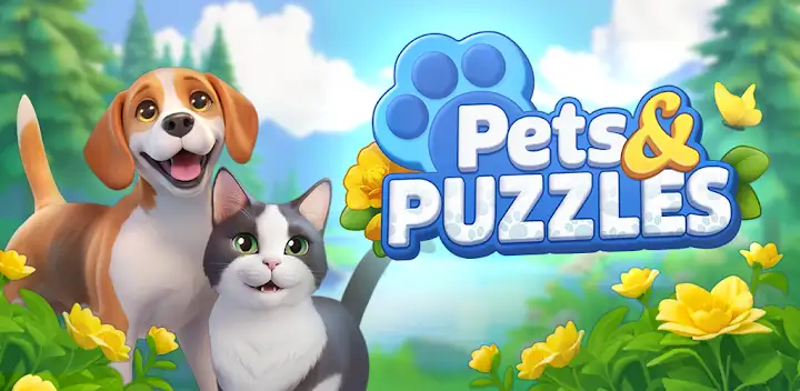Pets & Puzzles - Animal Game — Android game banner