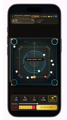 Qavex Carrom: Classic Board screenshot 6