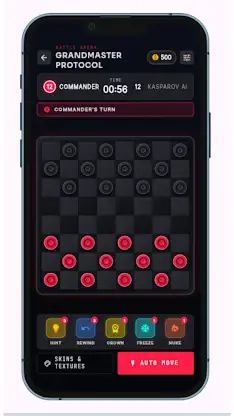 Qavex Checkers: Classic Board screenshot 1