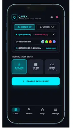 Qavex Tic-Tac-Toe: Board Game screenshot 1