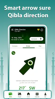 Qibla Finder - Muslim Prayer screenshot 2