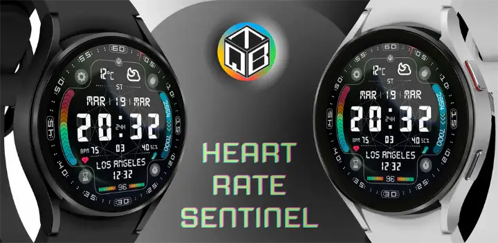 Heart Rate Sentinel — Android app banner