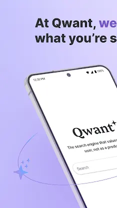 Qwant – Search engine screenshot 1