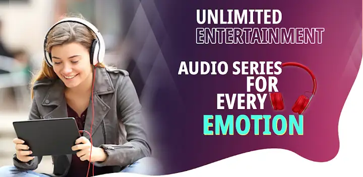 Pocket FM: Audio Series — Android app banner