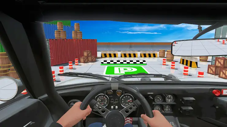 Real Semi Truck Parking Games screenshot 5