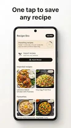 Recipe organizer: Recipe Bro screenshot 2