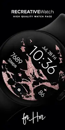 Bright Marble - Rose Gold screenshot 1