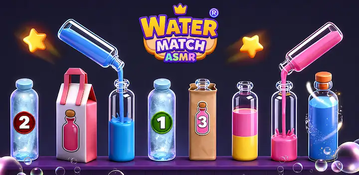 Water Match® - ASMR Water Sort — Android game banner