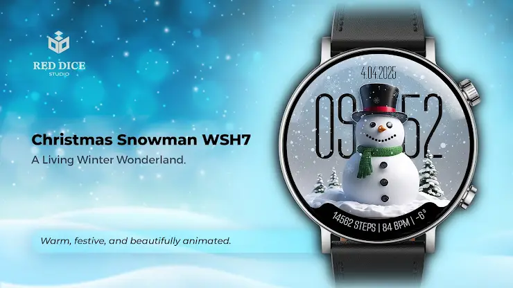 Reddice Christmas SnowMan WSH7 screenshot 1