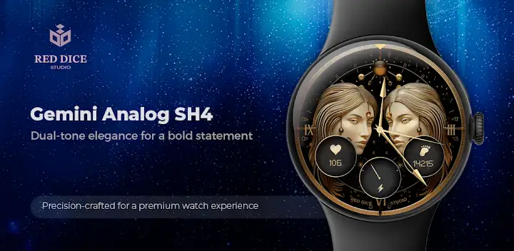 Reddice Gemini Analog SH4 — Android app banner