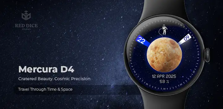 Mercura D4 — Android app banner