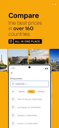 Rentcars: Car rental screenshot 2