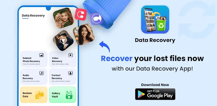 Data Recovery : Photo Recovery — Android app banner