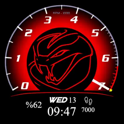 Dodge Viper Watch Face screenshot 3