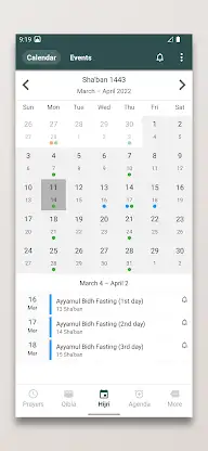Prayer Times and Qibla screenshot 3