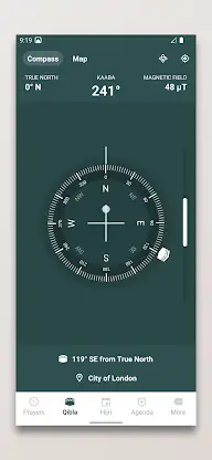 Prayer Times and Qibla screenshot 2