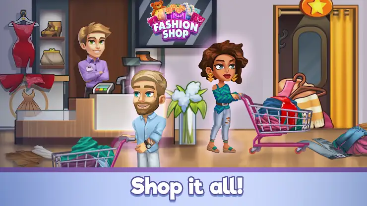 Fashion Shop Tycoon Dress Up screenshot 3