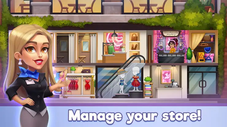 Fashion Shop Tycoon Dress Up screenshot 4