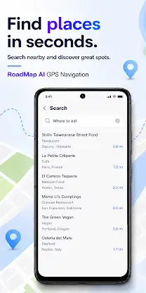 RoadMap AI: GPS Navigation screenshot 5