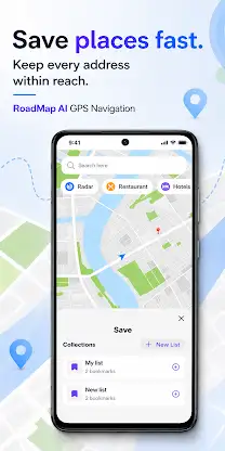 RoadMap AI: GPS Navigation screenshot 3