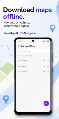 RoadMap AI: GPS Navigation screenshot 6