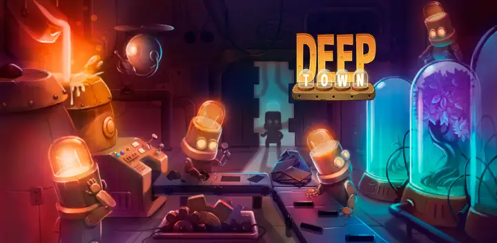 Deep Town: Idle Mining Tycoon — Android game banner