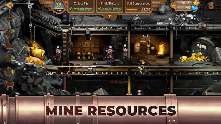 Metropolis Tycoon: Mining Game screenshot 2