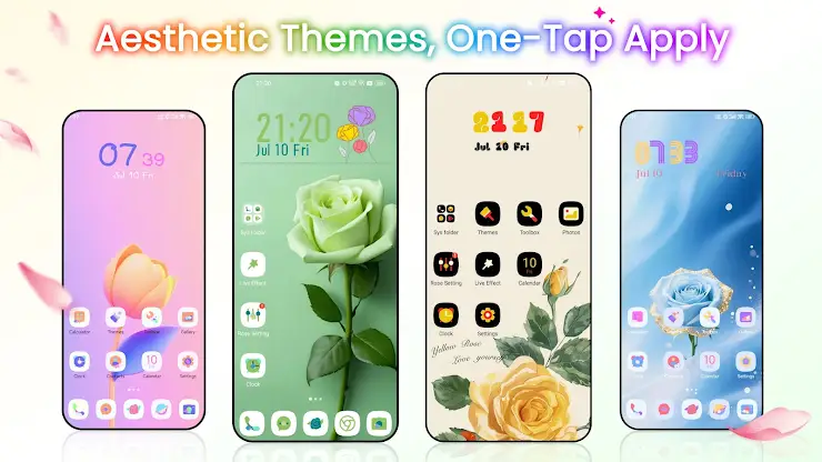 Rose Launcher screenshot 3