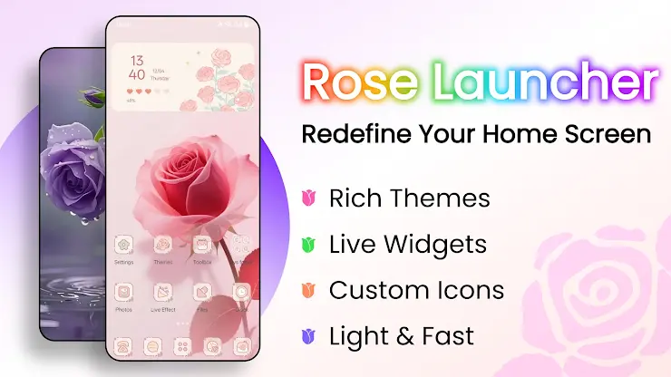 Rose Launcher screenshot 1