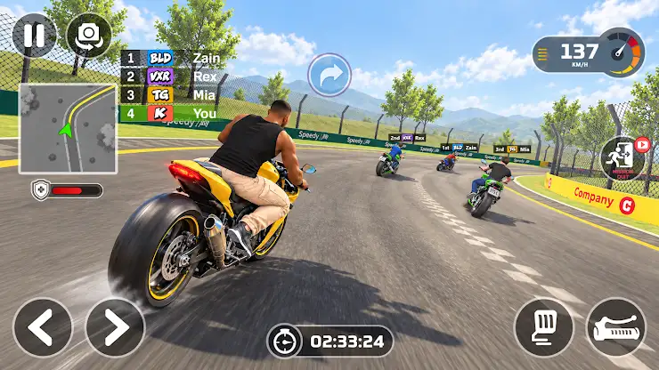 City Gangster Bike Driving 3D screenshot 7
