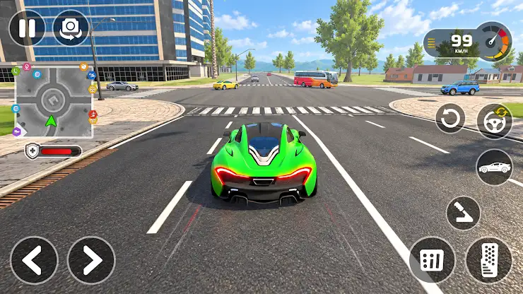 City Gangster Bike Driving 3D screenshot 6
