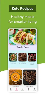 Keto Recipes & Carb Tracker screenshot 1