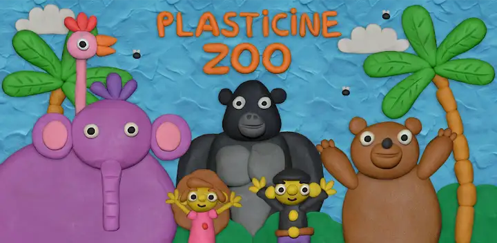 Plasticine Zoo — Android game banner