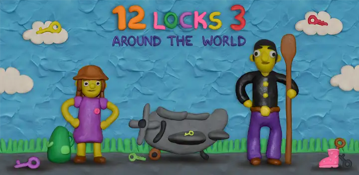 12 LOCKS 3: Around the world — Android game banner