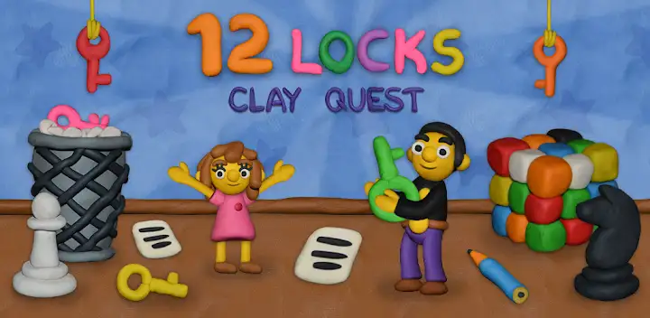 12 Locks Clay Quest — Android game banner